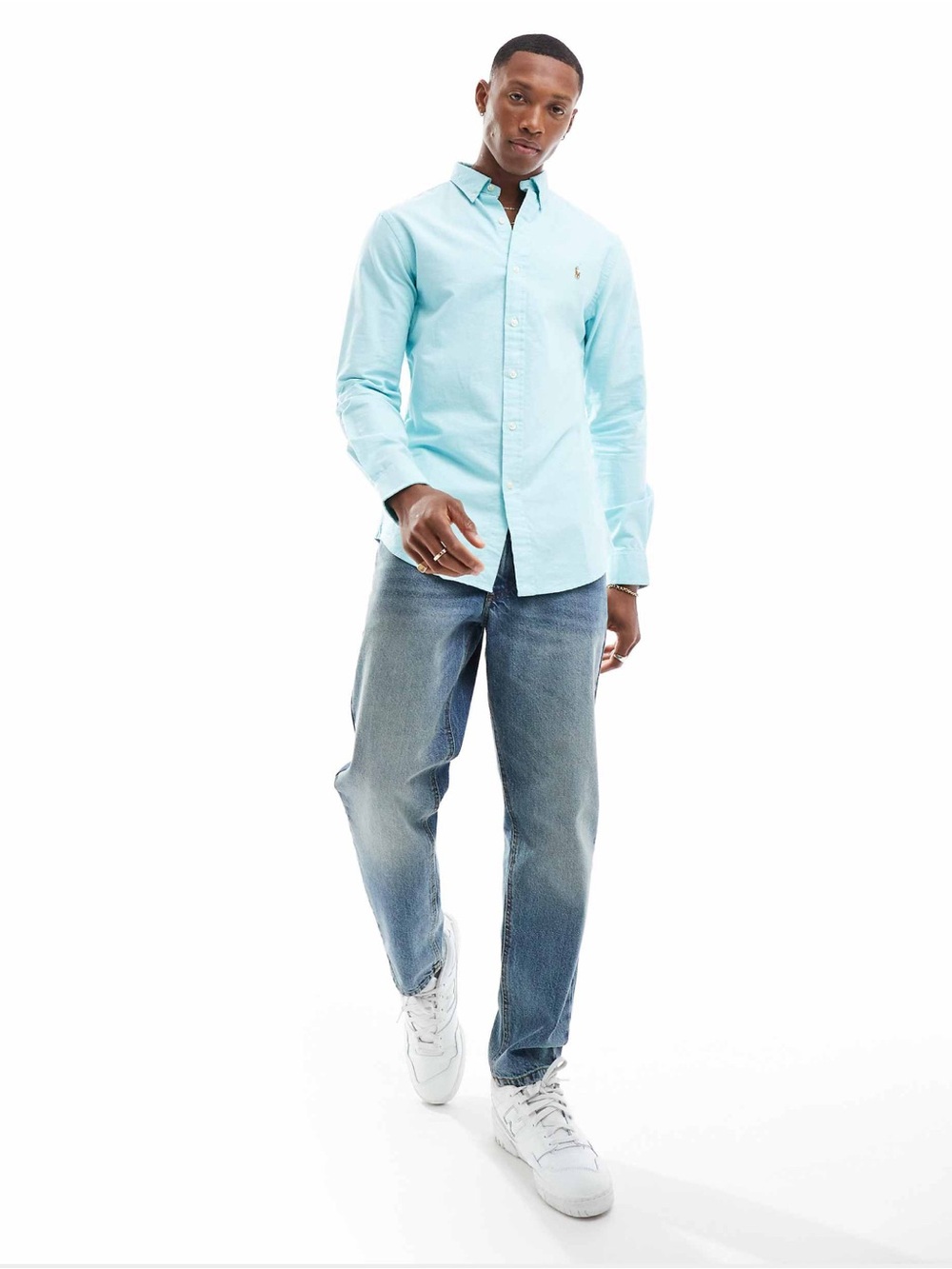 Polo Ralph Lauren Iconic Logo Oxford Shirt - Picture 11 of 14